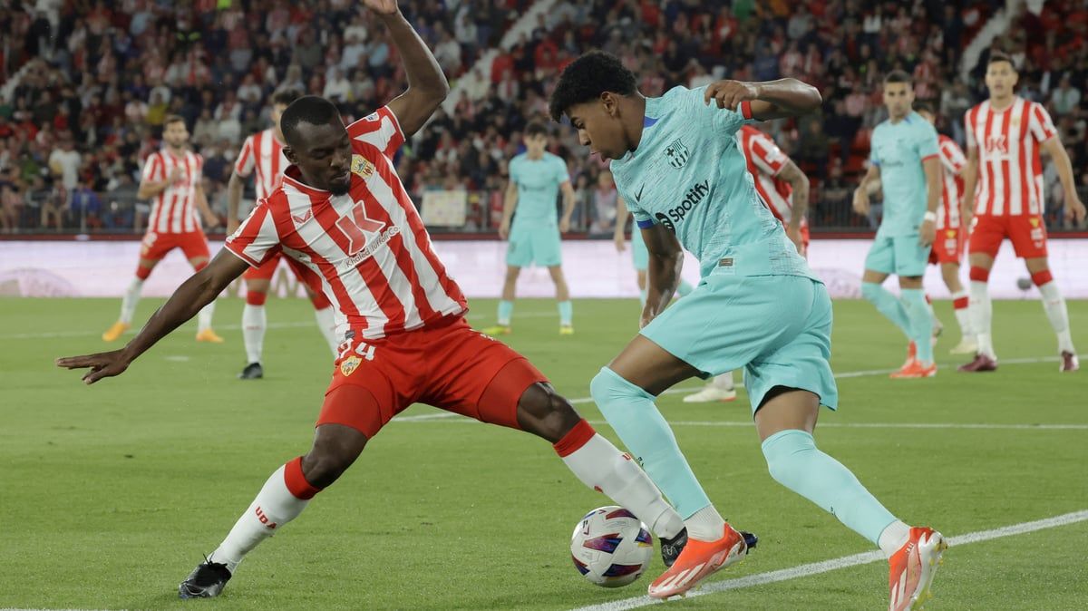 كأنك تشاهد ميسي.. مهارة استثنائية من لامين يامال (فيديو)