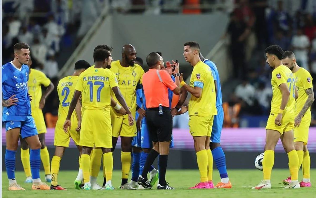 الهلال يستفز النصر قبل ديربي الرياض بغرزة علم البليهي (صورة)