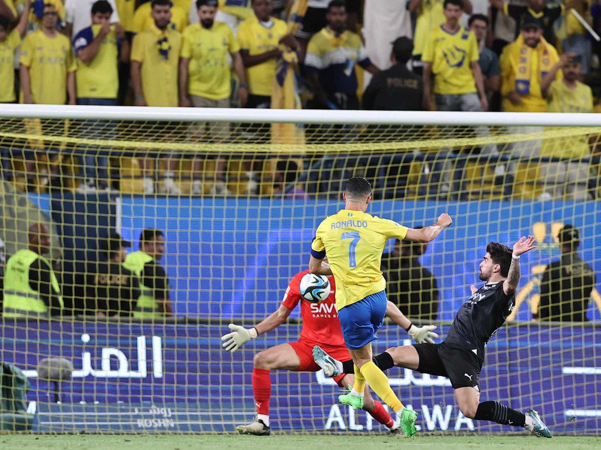 إنجاز تاريخي جديد لرونالدو في الدوري السعودي