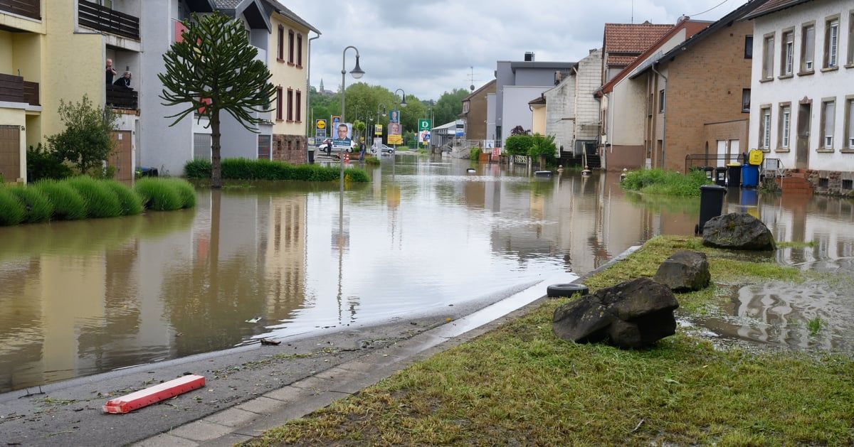 أمطار غزيرة وفيضانات في شمال أوروبا