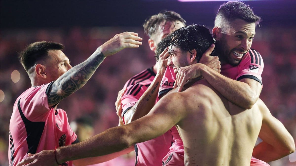 دون أن يلمس الكرة.. إشارة تظهر عبقرية ميسي في هدف إنتر ميامي (فيديو)