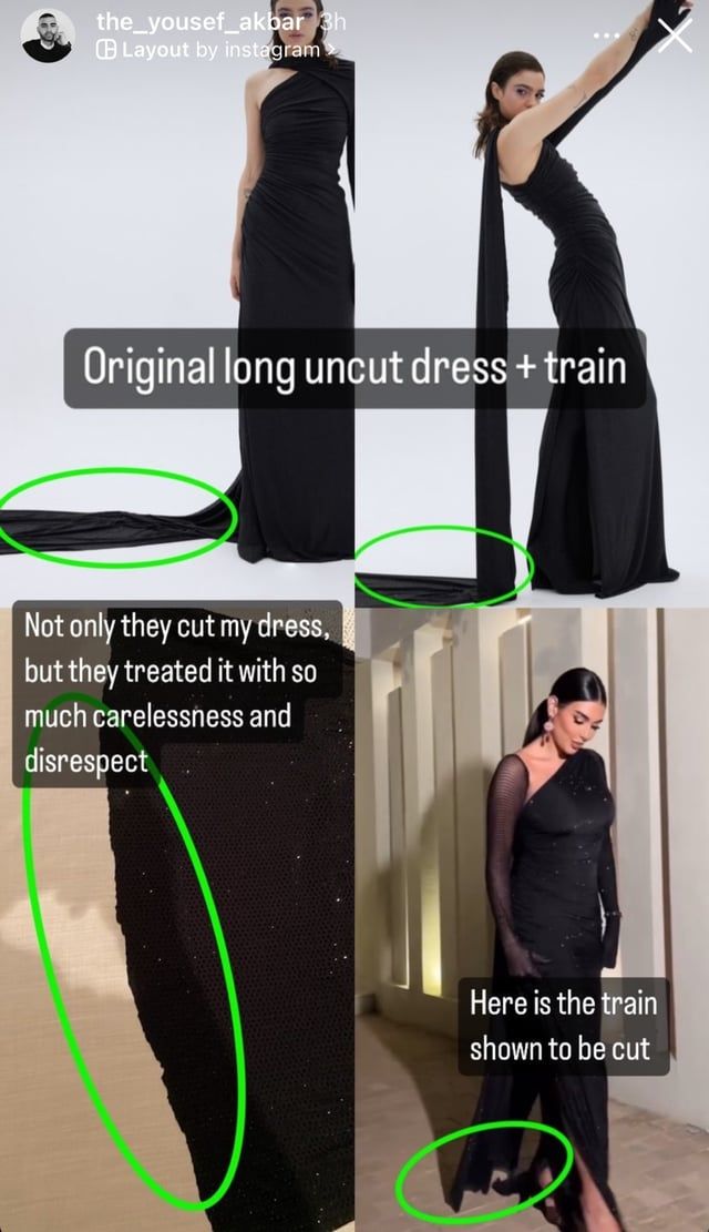 بسبب فستان.. مصمم أزياء سعودي يهاجم ياسمين صبري (صور)