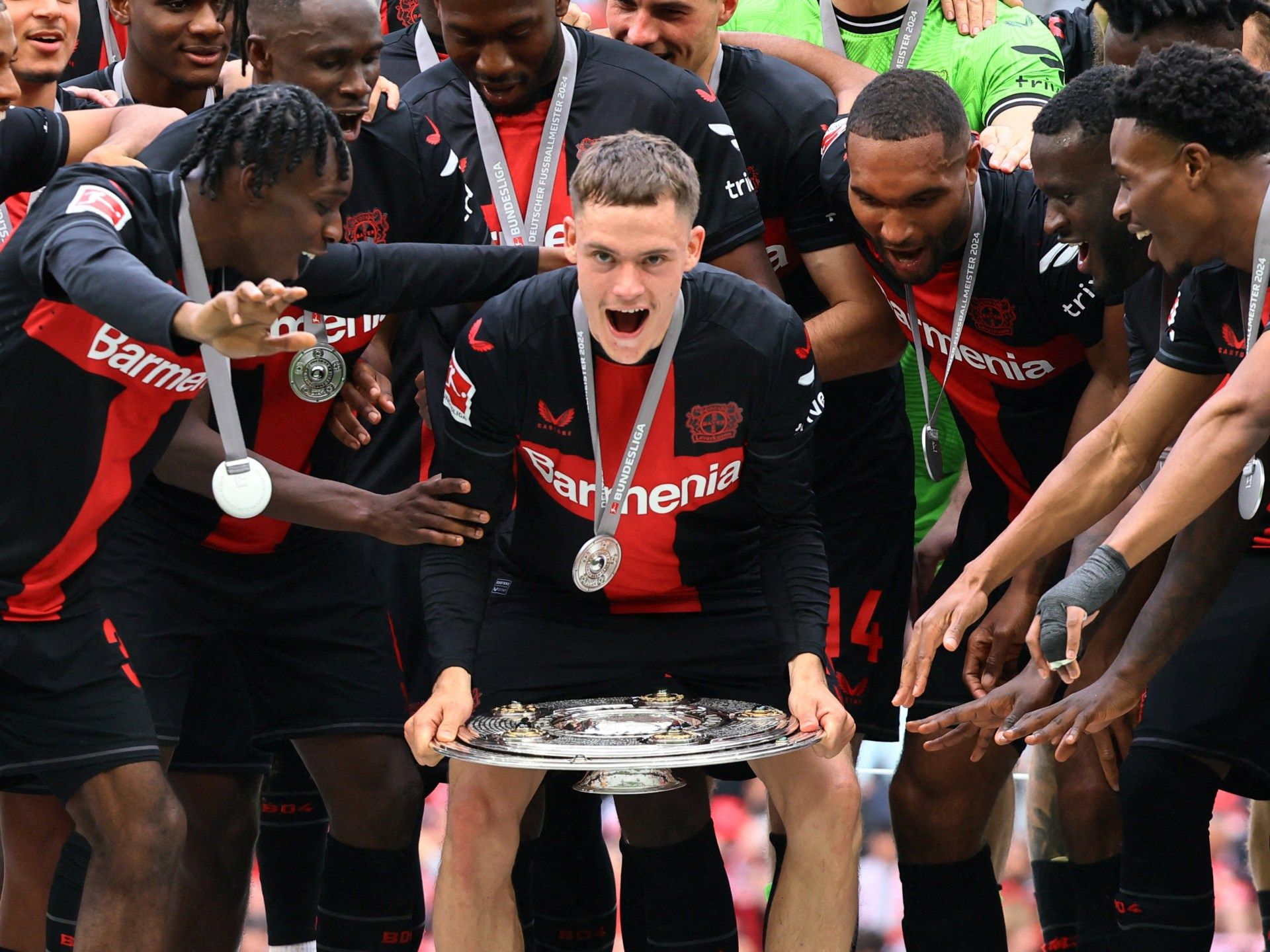 الموهبة الألمانية فيرتز أفضل لاعب في البوندسليغا - موقع الخليج الان