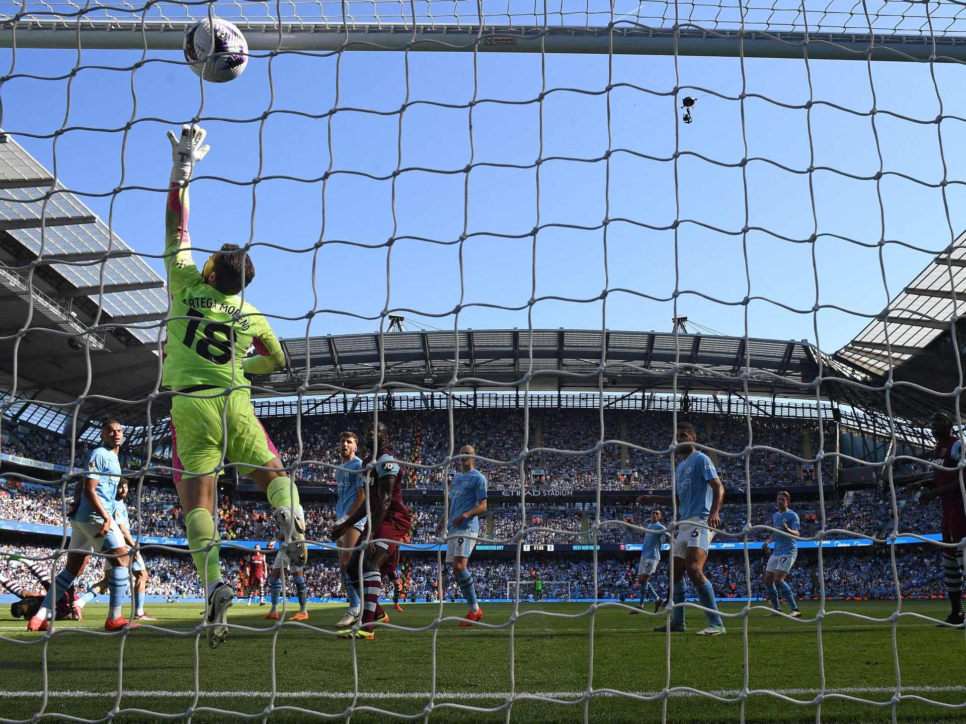 شاهد.. هدف قدوس “المذهل” في مرمى سيتي يثير غضب غوارديولا - موقع الخليج الان