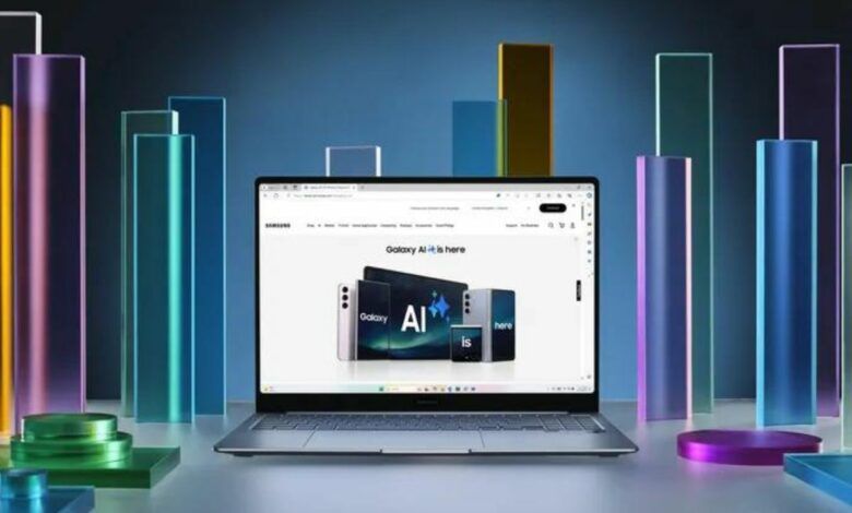 سامسونج تعلن حاسوب جالاكسي بوك 4 إيدج الجديد - موقع الخليج الان