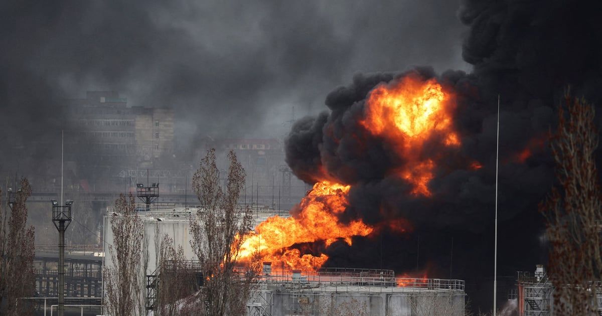 للمرة الثالثة هذا الشهر.. قصف أوكراني لمستودع وقود