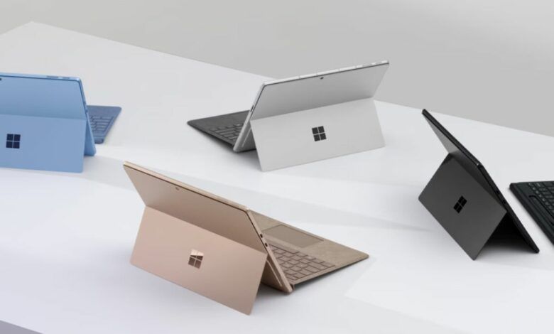 مايكروسوفت تعلن حاسوب سيرفيس برو الجديد بمعالج متطور - موقع الخليج الان