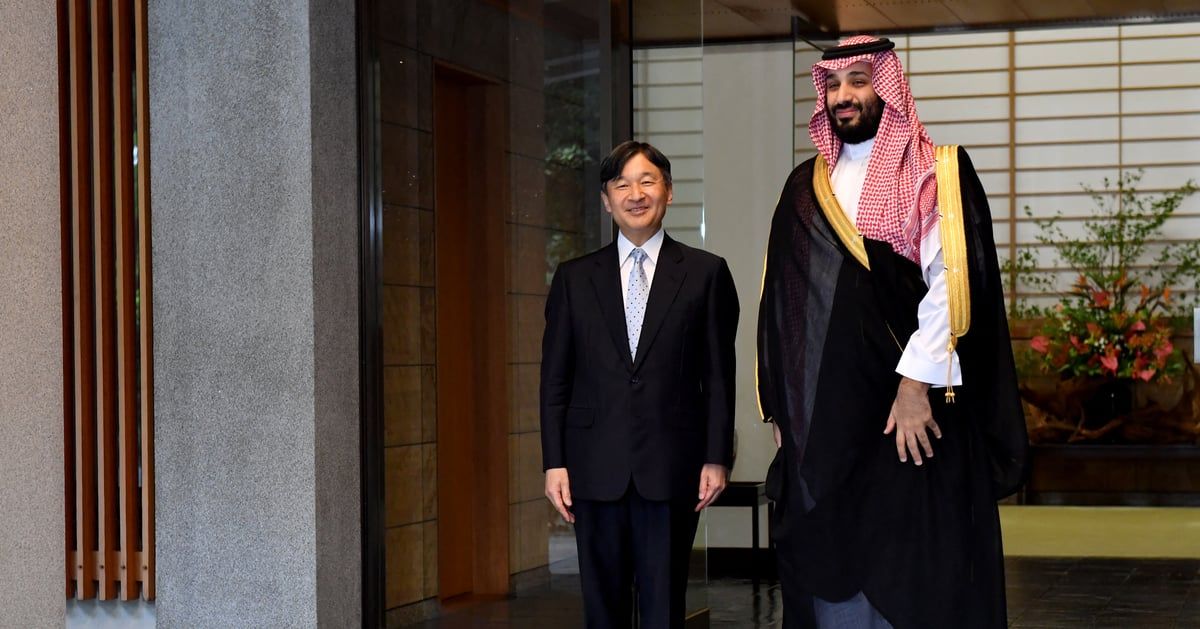 ولي العهد السعودي يعد اليابان بإمدادات نفط مستقرة