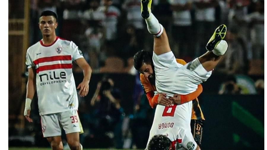 ياسين البحيري لاعب نهضة بركان يتلقى شكراً رسمياً من الزمالك