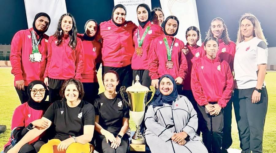 30 ميدالية لقوى «الشارقة للمرأة»