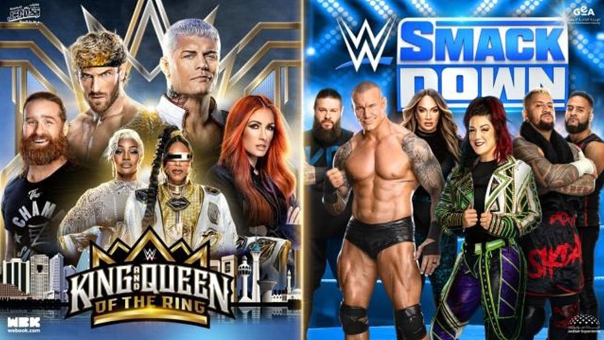 WWE.. الموعد والقنوات الناقلة لنزالات "سماكداون" و"ملك وملكة الحلبة"
