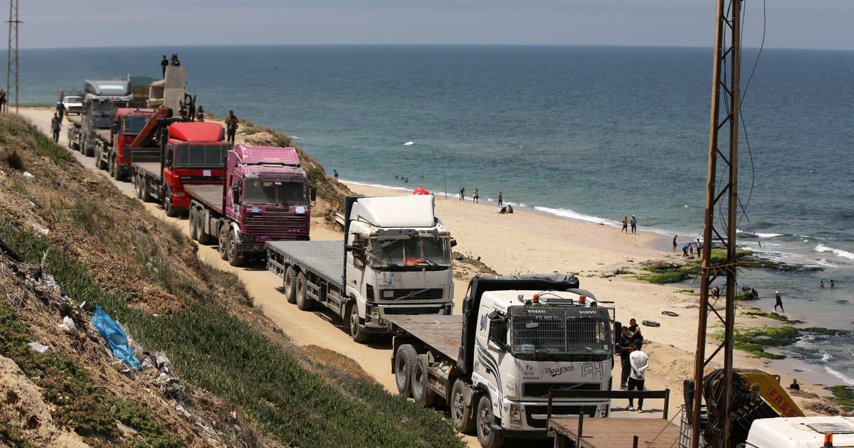 إصابة جنديين أمريكيين بجروح إثر "حادث عمل" عند الرصيف العائم