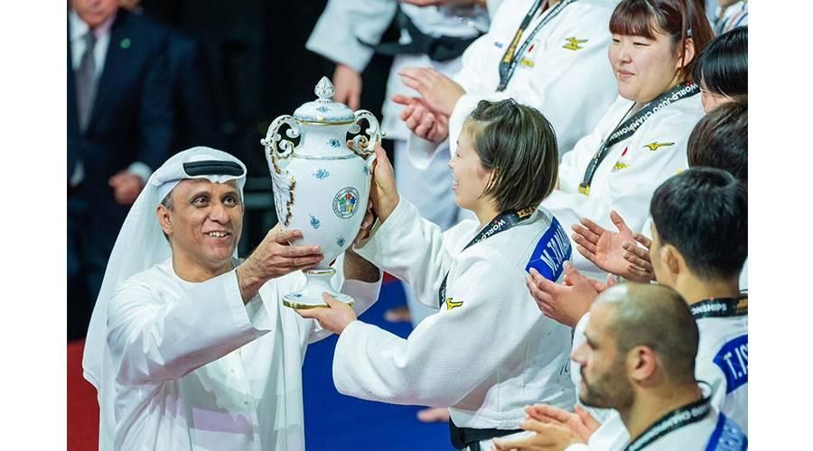 اليابان بطلة العالم للجودو على بساط أبوظبي