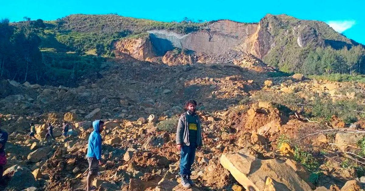 بابوا غينيا الجديدة.. حادث انزلاق تربة يضرب أكثر من 6 بلدات (صور وفيديو)