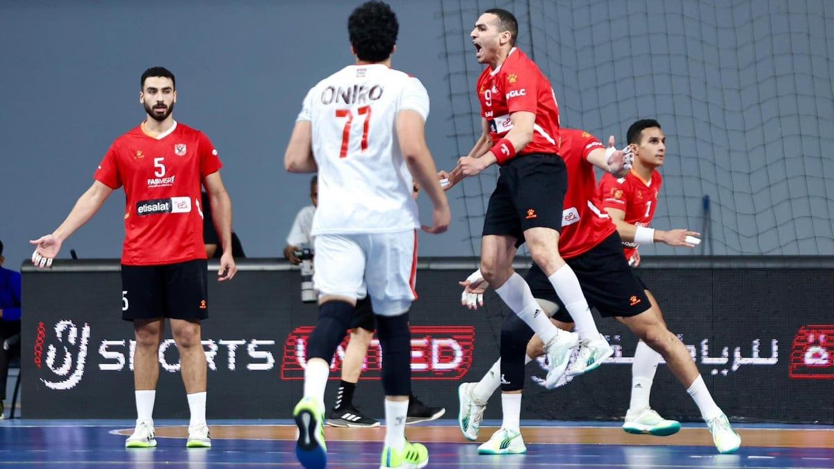 الأهلي بطلا للدوري المصري لكرة اليد على حساب الزمالك