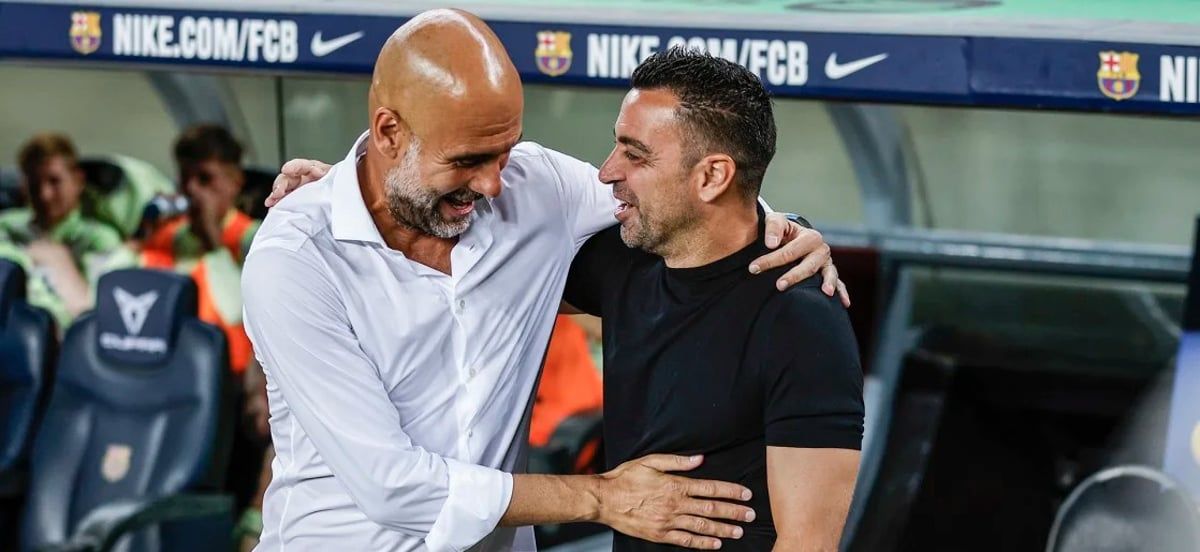 تعليق صادم من غوارديولا بعد إقالة تشافي