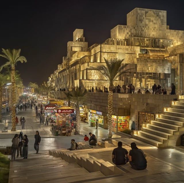 الذكاء الاصطناعي يعيد تصميم مدينة بغداد بطريقة ساحرة (صور)
