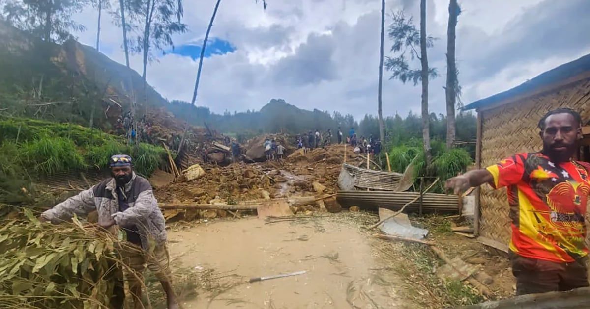 بابوا غينيا: انزلاق التربة طمر أكثر من ألفي شخص (فيديو)