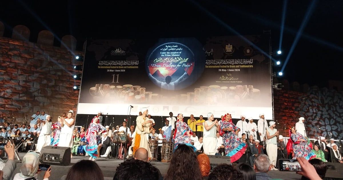 انطلاق مهرجان الطبول والفنون التراثية في مصر‎
