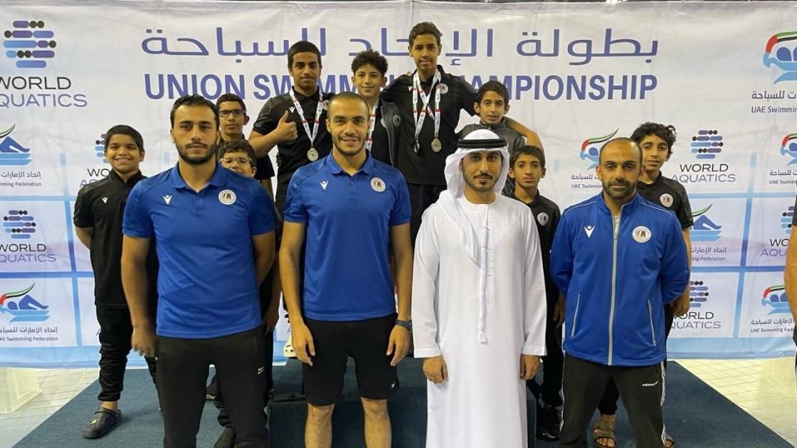 7 ميداليات لسباحة مليحة في بطولة الاتحاد