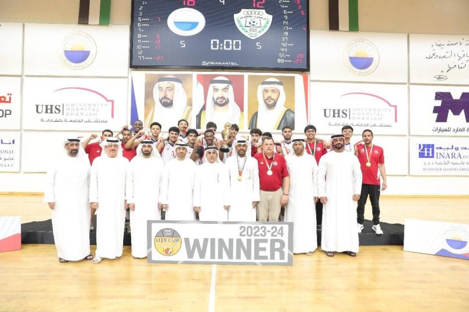 شباب الشارقة يحلّق بكأس السلة للمرة السادسة