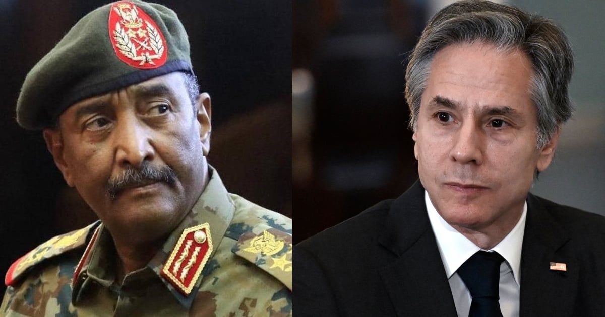 بلينكن يبحث مع البرهان استئناف مفاوضات جدة ووقف الحرب في السودان