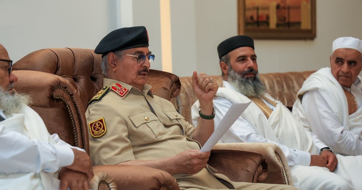حفتر يؤكد أهمية التشاور بين جميع الليبيين لتحقيق "المصالحة الشاملة"