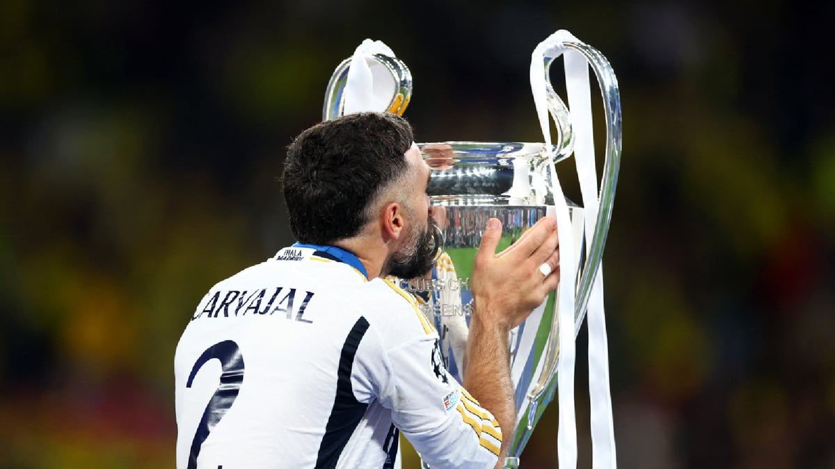 بكاء كارفخال وبيلينغهام بعد الفوز بدوري أبطال أوروبا (فيديو)