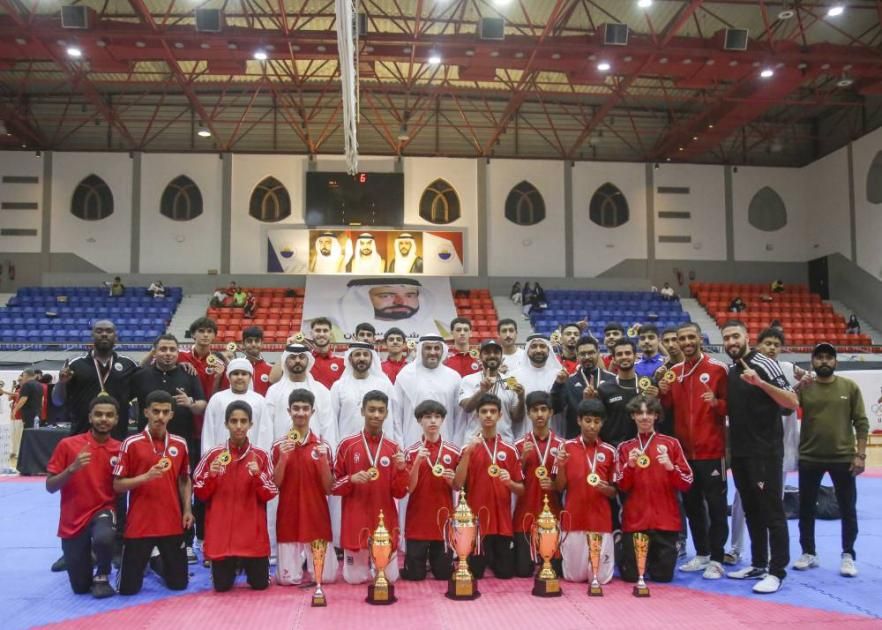 الشارقة بطلاً لكأس التايكواندو للمرة السابعة على التوالي