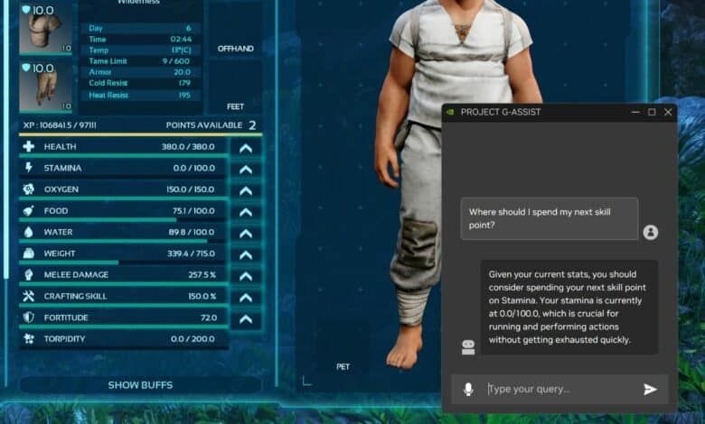 إنفيديا تكشف عن Project G-Assist لمساعدة اللاعبين بالذكاء الاصطناعي - موقع الخليج الان