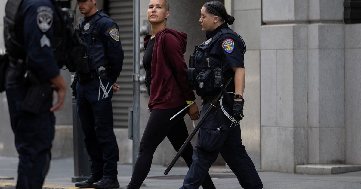 شرطة سان فرانسيسكو تحتجز 70 محتجاً أمام القنصلية الإسرائيلية