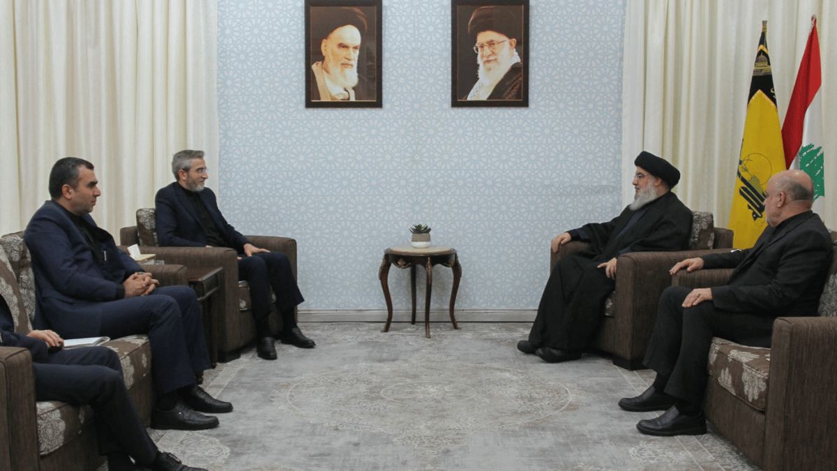 باقري كني يلتقي نصر الله قبل لقاء الأسد في دمشق