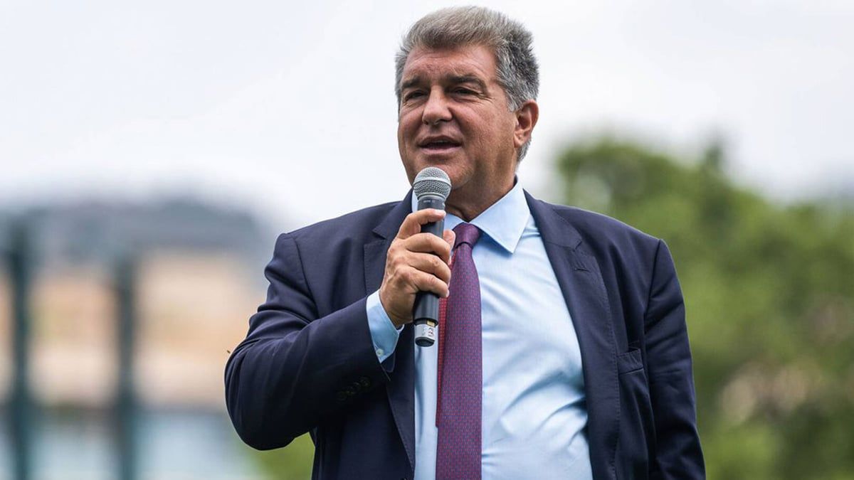 أول تعليق من رئيس برشلونة على انضمام مبابي لريال مدريد (فيديو)