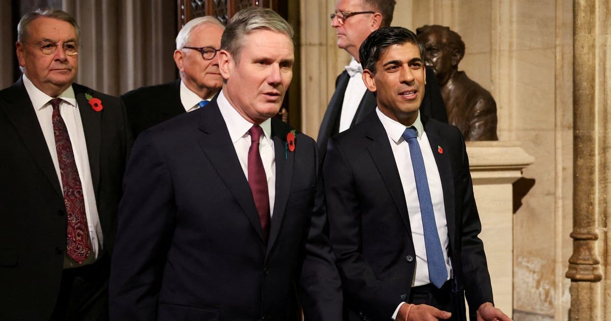 وسط "لامبالاة" الناخبين.. سوناك وستارمر إلى مناظرة أولى مليئة بـ"الوعود"