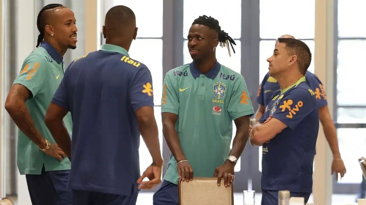 فينيسيوس يظهر بـ"لوك" جديد في تدريبات البرازيل (صور)