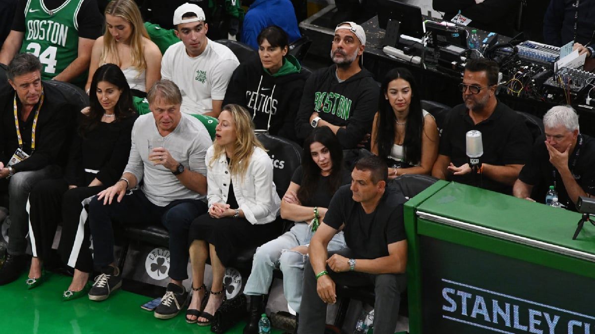 غوارديولا يحضر نهائي دوري السلة الأمريكي (فيديو)