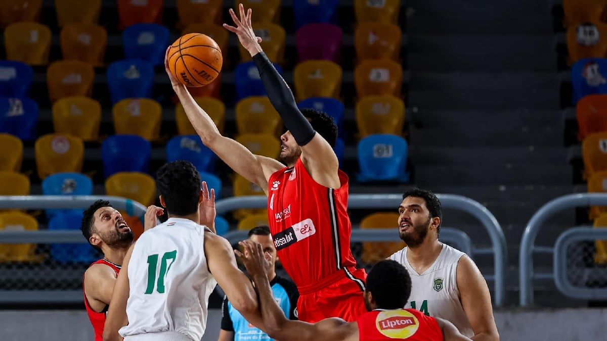 الأهلي يهزم الاتحاد ويشعل نهائي دوري السلة المصري (فيديو)