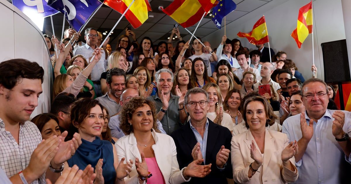 اليمين الإسباني يتقدم بفارق طفيف على اليسار في الانتخابات الأوروبية‎