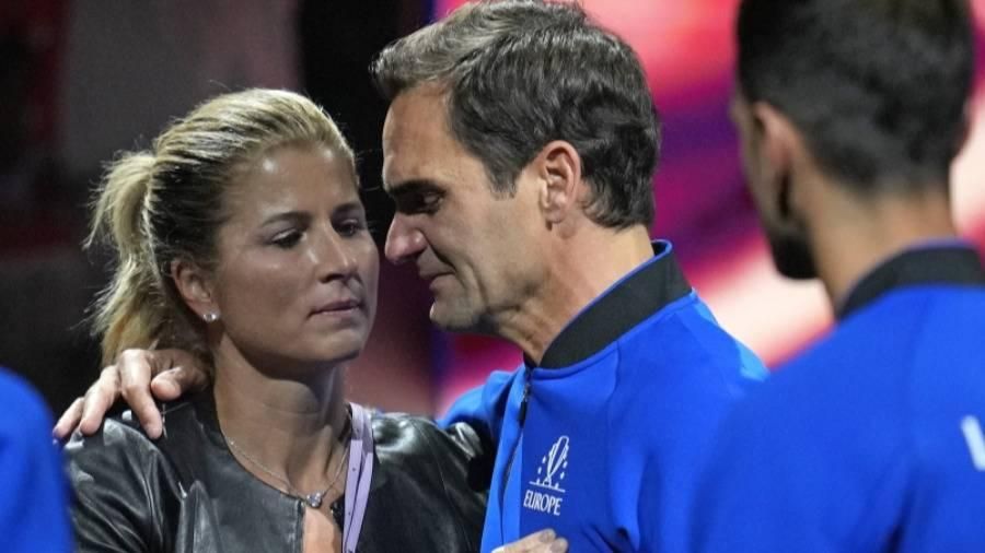 ميركا تفتقد رؤية فيدرر في ملاعب التنس