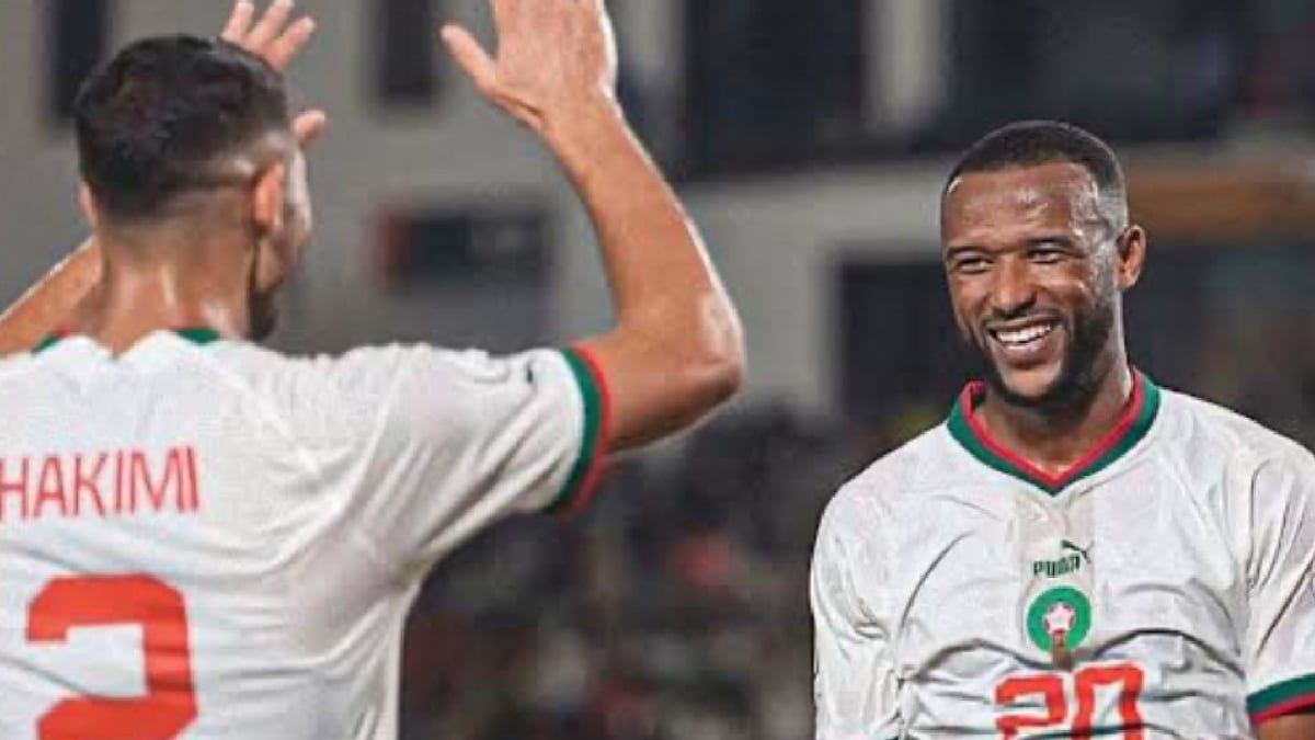 الكعبي يتوهج ويقود منتخب المغرب لاكتساح الكونغو (فيديو)