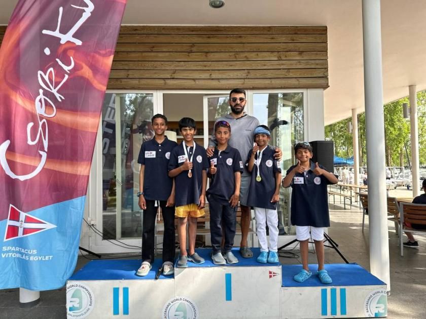 «أبوظبي للشراع» يحصد ميداليتين في المجر