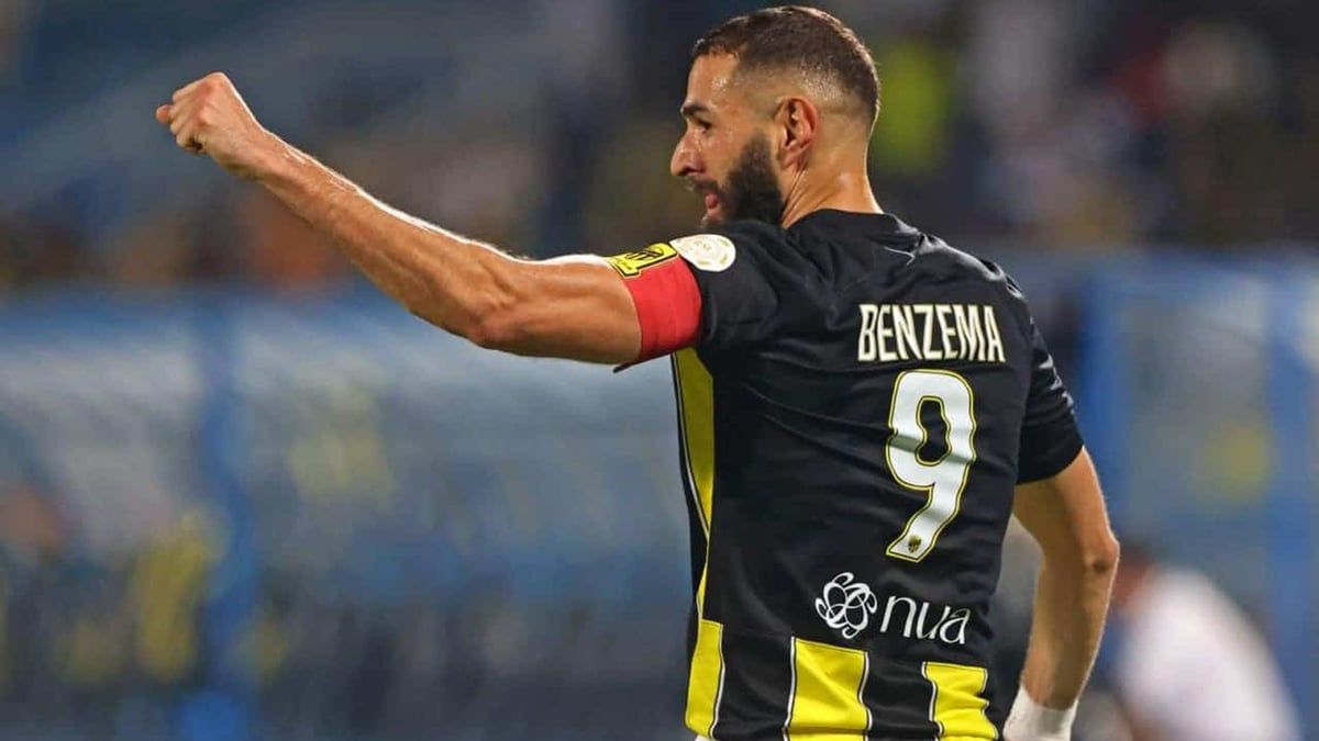 حسم مصير بنزيما مع نادي الاتحاد السعودي