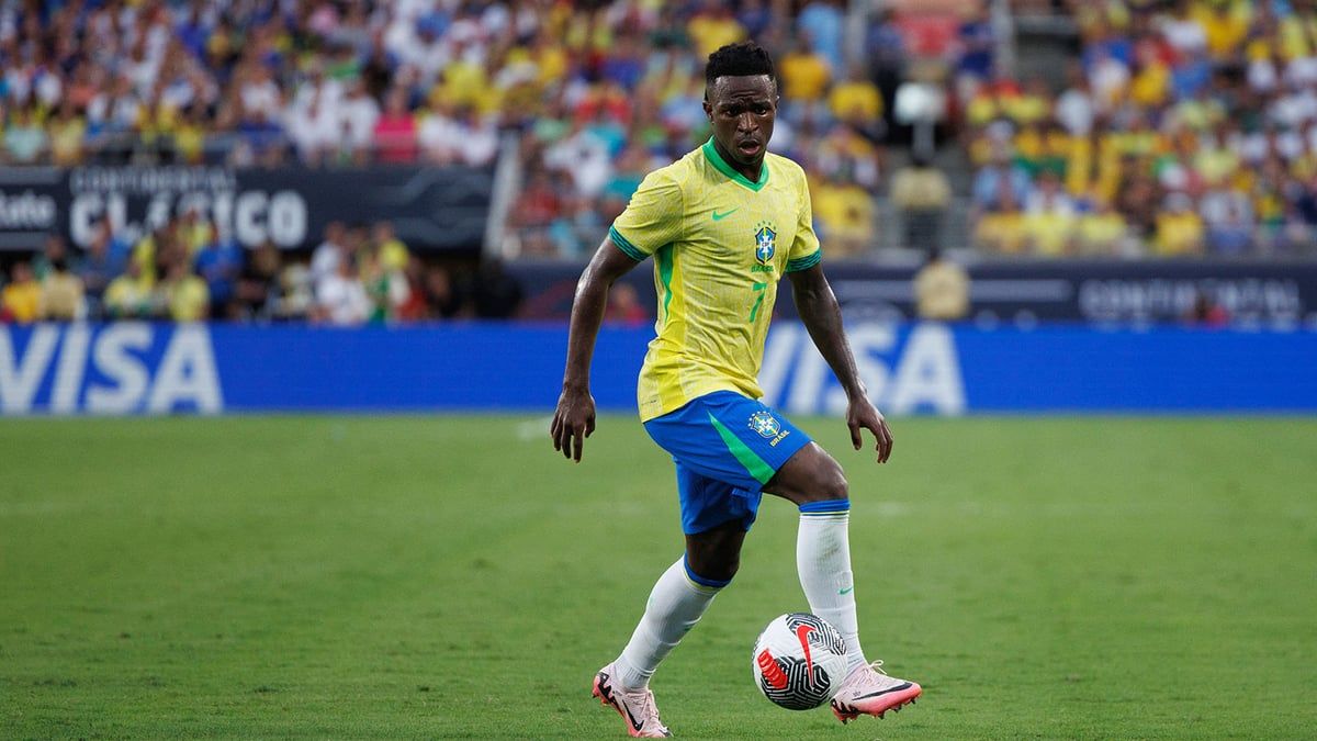 فينيسيوس كاد أن يكرر هدفه الأيقوني في مانشستر سيتي أمام أمريكا (فيديو)