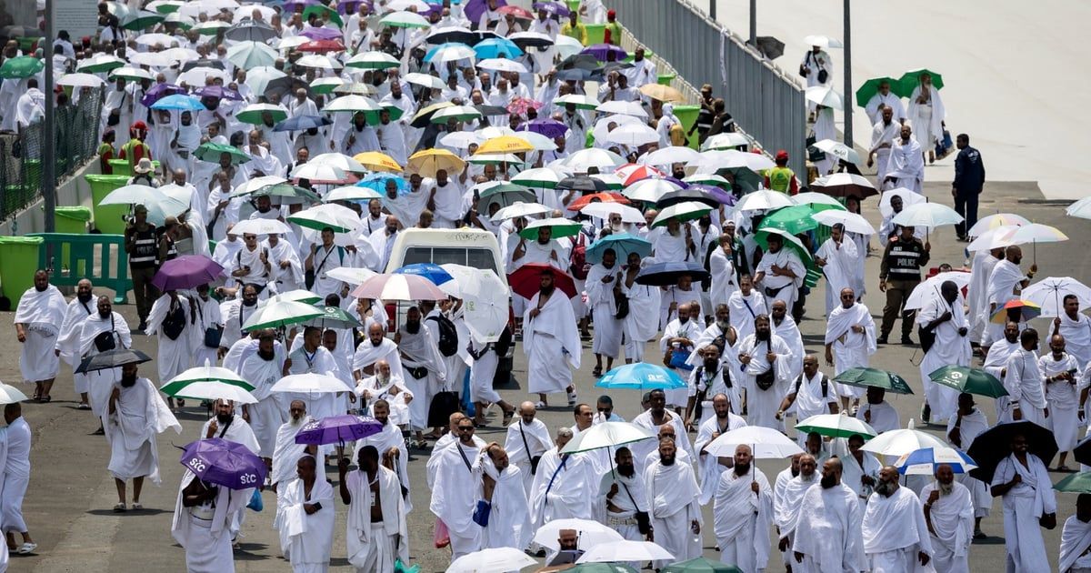 عشية عرفة.. مشاهد من الحج في يوم التروية (صور)