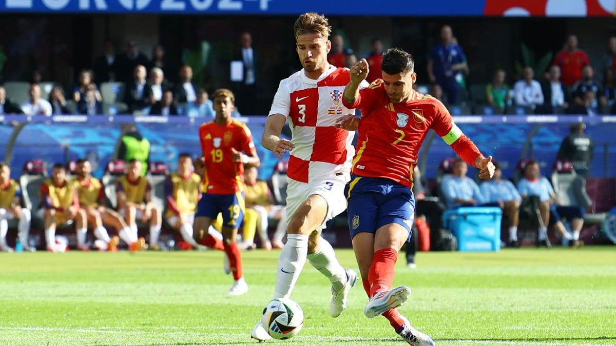 أهداف مباراة إسبانيا وكرواتيا في يورو 2024 (فيديو)