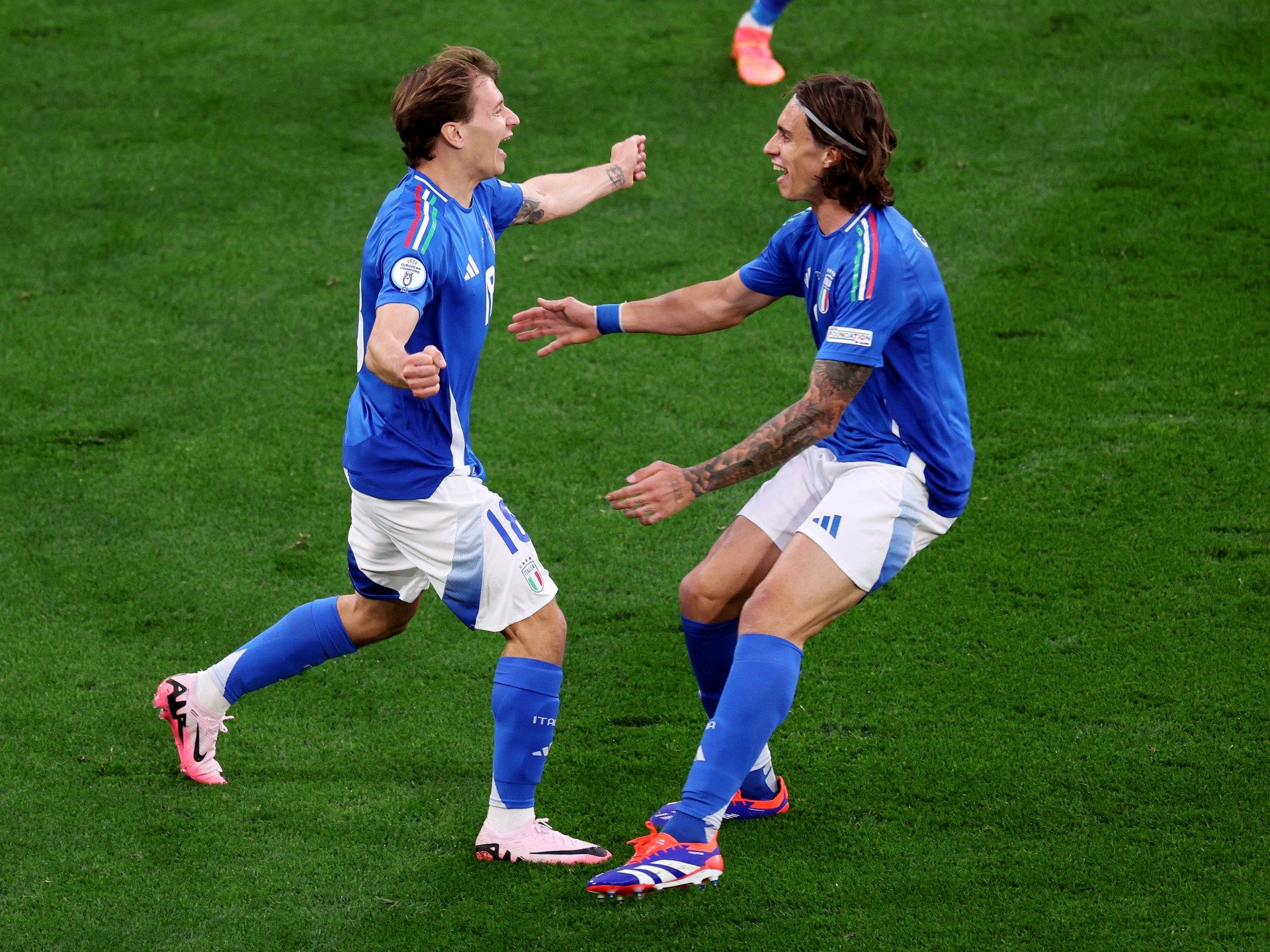 شاهد.. إيطاليا تتعافى من صدمة الهدف القياسي المبكر وتهزم ألبانيا في يورو 2024 - موقع الخليج الان