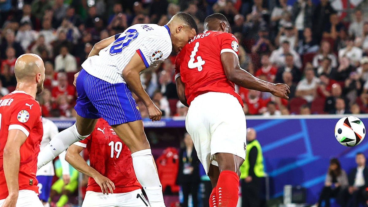 دانسو يعتذر بعد تسببه في كسر أنف كيليان مبابي