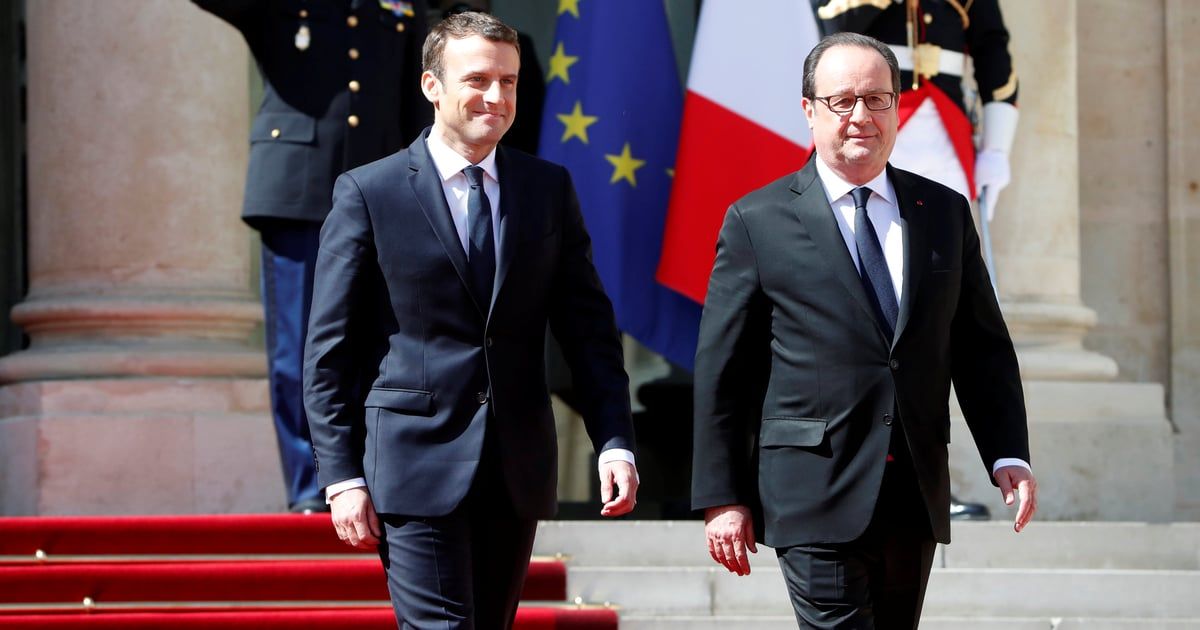 الانتخابات التشريعية توقظ "العداء القديم" بين ماكرون وهولاند