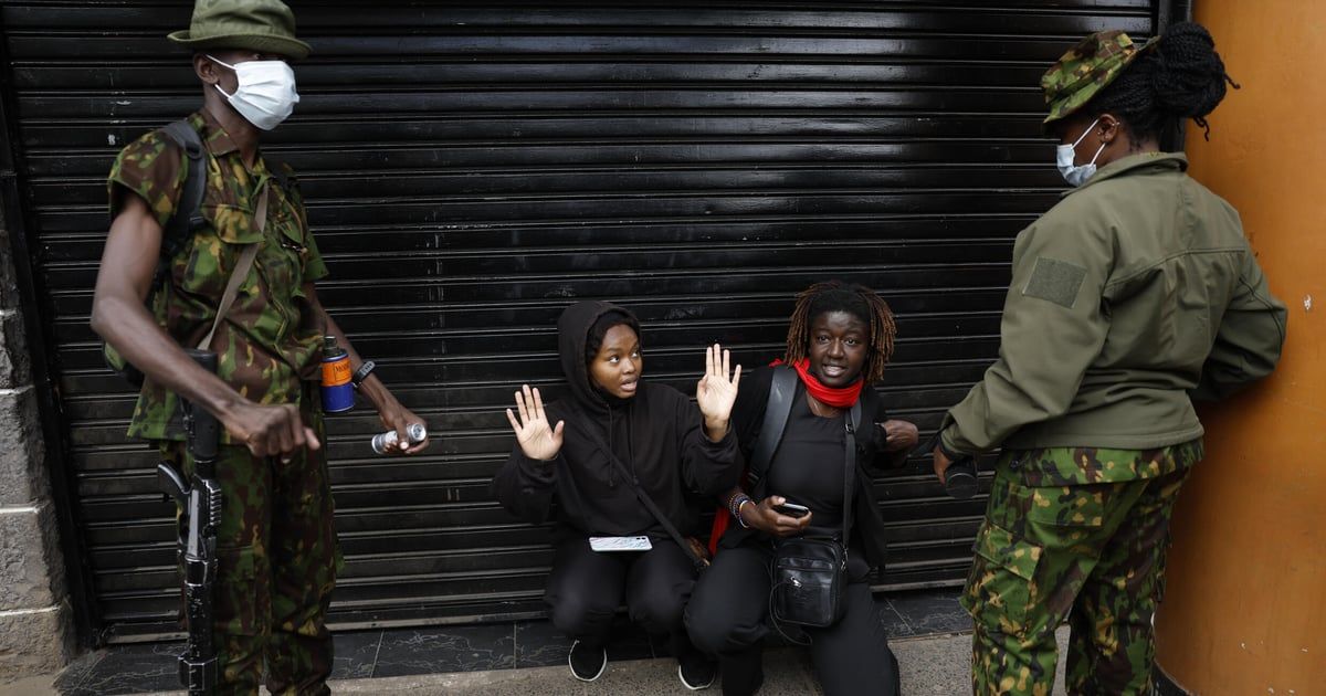 اعتقالات خلال تظاهرة احتجاجا على ضرائب جديدة في كينيا