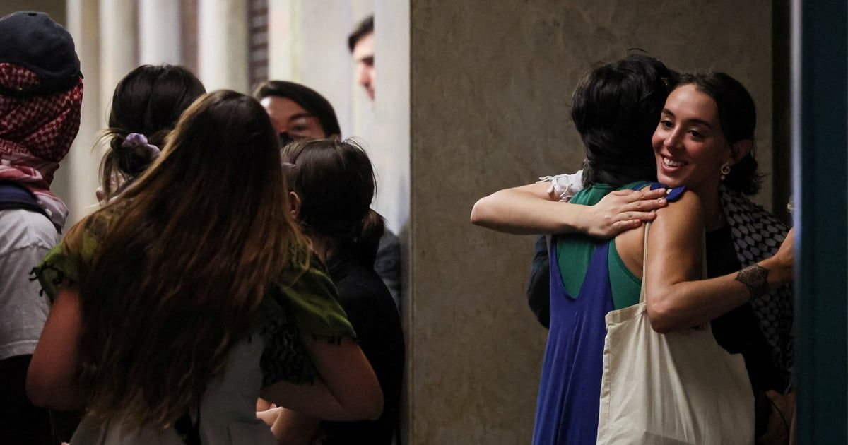 تظاهروا دعماً لفلسطين.. إسقاط التهم عن طلاب من جامعة كولومبيا (صور)